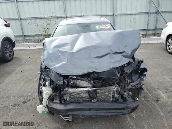 2017 Volkswagen Jetta 1.4T SE with VIN 3VWB67AJ8HM343412, listed as a Copart auction lot 75336964 with 0 mi miles and Salvage Title. Bid and sale history available at carsss.com. Image 5.