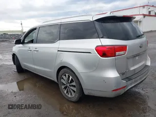 2016 Kia Sedona EX with VIN KNDMC5C13G6156874, listed as a IAAI auction lot 41458155 with 108,241 mi miles. Bid and sale history available at carsss.com. Image 3.