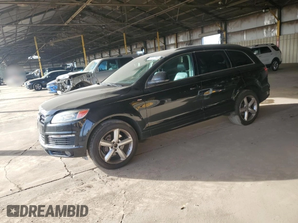 2008 Audi Q7 4.2L Premium with VIN WA1EV74L38D031875, listed as a Copart auction lot 79297884 with 158,330 mi miles and Salvage Title. Bid and sale history available at carsss.com. Image 1.