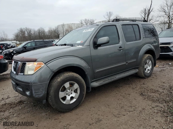 2006 Nissan Pathfinder SE with VIN 5N1AR18W06C649888, listed as a Copart auction lot 84391744 with 163,524 mi miles and Clean Title. Bid and sale history available at carsss.com. Image 1.
