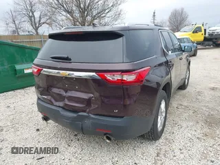 2018 Chevrolet Traverse LT Cloth z VIN 1GNERGKW2JJ282845, wystawiony jako IAAI lot #41990694 z przebiegiem 101 659 mil mil oraz . Historia ofert i sprzedaży dostępna na DreamBid. Obrazek 4.