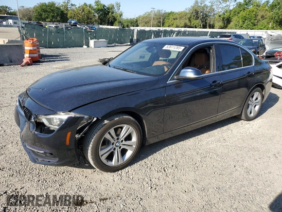 2017 BMW 3 Series 330i xDrive with VIN WBA8D9C38HA005368, listed as a Copart auction lot 52611265 with 106,972 mi miles and Salvage title. Bid and sale history available at DreamBid. Image 1.