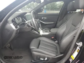 2020 BMW 3 Series 330i xDrive with VIN 3MW5R7J0XL8B31477, listed as a Copart auction lot 56384515 with 40,539 mi miles and Salvage title. Bid and sale history available at DreamBid. Image 7.