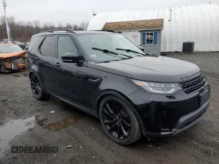 2017 Land Rover Discovery HSE Luxury with VIN SALRHBBV8HA025859, listed as a Copart auction lot 84646494 with 125,408 mi miles and Clean Title. Bid and sale history available at carsss.com. Image 4.