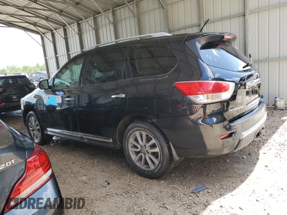 2015 Nissan Pathfinder SL z VIN 5N1AR2MN0FC629739, wystawiony jako Copart lot #59273665 z przebiegiem 140 180 mil mil oraz Szkoda całkowita • Salvage title. Historia ofert i sprzedaży dostępna na DreamBid. Obrazek 2.