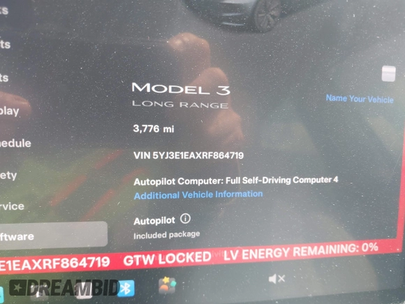 2024 Tesla Model 3 z VIN 5YJ3E1EAXRF864719, wystawiony jako IAAI lot #42129944 z przebiegiem 3 776 mil mil oraz . Historia ofert i sprzedaży dostępna na DreamBid. Obrazek 15.