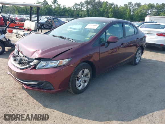 2013 Honda Civic LX z VIN 19XFB2F51DE263355, wystawiony jako IAAI lot #42415164 z przebiegiem 102 748 mil mil oraz . Historia ofert i sprzedaży dostępna na DreamBid. Obrazek 17.