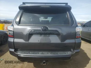2023 Toyota 4Runner TRD Pro with VIN JTELU5JR5P6126630, listed as a Copart auction lot 49896445 with 33,257 mi miles and Salvage title. Bid and sale history available at DreamBid. Image 6.