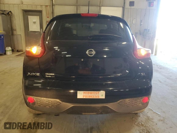 2016 Nissan Juke SL with VIN JN8AF5MR2GT608348, listed as a Copart auction lot 50353175 with 106,992 mi miles and Salvage Title. Bid and sale history available at carsss.com. Image 6.