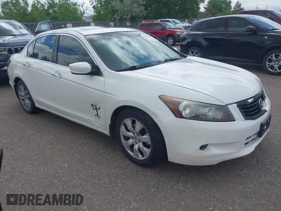 2008 Honda Accord EX-L z VIN 1HGCP368X8A023168, wystawiony jako IAAI lot #42366664 z przebiegiem 249 340 mil mil oraz . Historia ofert i sprzedaży dostępna na DreamBid. Obrazek 1.