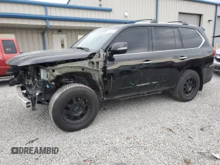 2019 Lexus LX with VIN JTJHY7AX7K4310302, listed as a Copart auction lot 82034744 with 96,980 mi miles and Salvage Title. Bid and sale history available at carsss.com. Image 1.