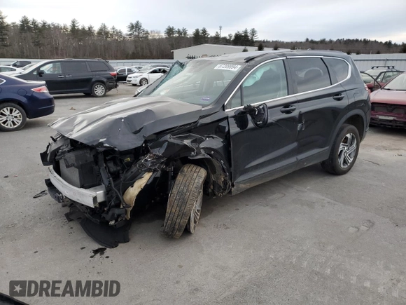 2023 Hyundai Santa Fe SE with VIN 5NMS1DAJ2PH545079, listed as a Copart auction lot 87209994 with 27,706 mi miles and Salvage Title. Bid and sale history available at carsss.com. Image 1.