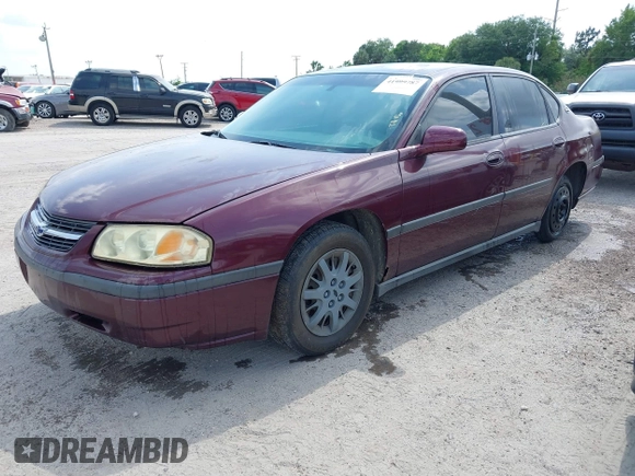 2003 Chevrolet Impala with VIN 2G1WF52E239293935, listed as a IAAI auction lot 41999787 with 123,837 mi miles and . Bid and sale history available at DreamBid. Image 2.