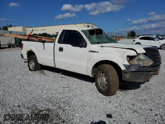 2013 Ford F-150 XL with VIN 1FTNF1CF6DKE09415, listed as a Copart auction lot 71779024 with 138,059 mi miles and Salvage Title. Bid and sale history available at carsss.com. Image 4.