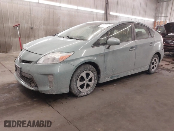 2014 Toyota Prius Four with VIN JTDKN3DU5E1782404, listed as a IAAI auction lot 41590677 with 89,465 mi miles. Bid and sale history available at carsss.com. Image 2.