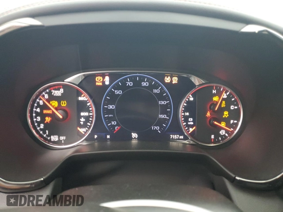 2023 Chevrolet Blazer RS with VIN 3GNKBKRS9PS225076, listed as a Copart auction lot 55012315 with 7,157 mi miles and Salvage title. Bid and sale history available at DreamBid. Image 9.