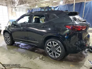 2023 Chevrolet Blazer RS with VIN 3GNKBERS0PS203954, listed as a Copart auction lot 83353184 with 17,581 mi miles and Salvage Title. Bid and sale history available at carsss.com. Image 2.