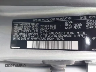 2010 Volvo XC70 3.0T with VIN YV4992BZ1A1089929, listed as a IAAI auction lot 42447202 with 156,077 mi miles and . Bid and sale history available at DreamBid. Image 9.