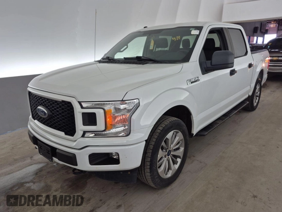 2018 Ford F-150 XL with VIN 1FTEW1EP4JFD92026, listed as a IAAI auction lot 42789903 with 23,821 mi miles and . Bid and sale history available at DreamBid. Image 24.