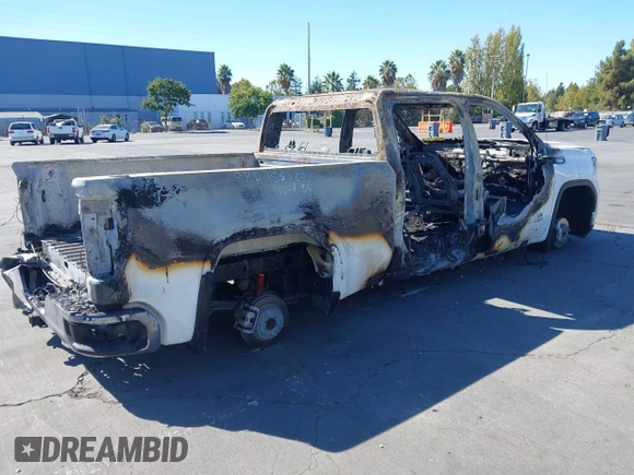 2023 GMC Sierra 1500 with VIN 1GTUUBE83PZ170052, listed as a IAAI auction lot 40598815 with Not Provided miles and . Bid and sale history available at DreamBid. Image 4.