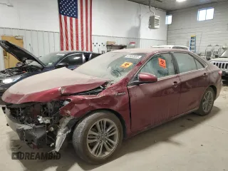 2017 Toyota Camry Hybrid LE with VIN 4T1BD1FK0HU213655, listed as a Copart auction lot 87652035 with 0 mi miles and Salvage Title. Bid and sale history available at carsss.com. Image 1.