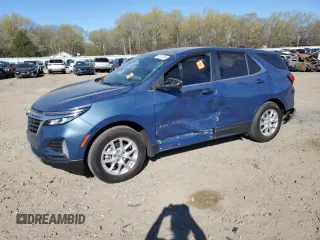 2024 Chevrolet Equinox LT with VIN 3GNAXKEG6RL254191, listed as a Copart auction lot 50173035 with 15,584 mi miles and Salvage Title. Bid and sale history available at DreamBid. Image 1.