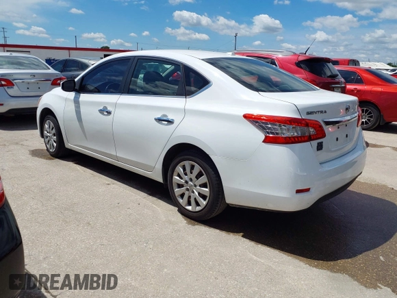 2015 Nissan Sentra SV with VIN 3N1AB7AP0FY257339, listed as a IAAI auction lot 42222583 with 162,476 mi miles and . Bid and sale history available at DreamBid. Image 3.