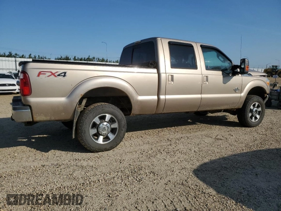 2013 Ford F-350 Platinum with VIN 1FT8W3BT2DEB31868, listed as a Copart auction lot 64460155 with 118,516 mi miles and Salvage title. Bid and sale history available at DreamBid. Image 3.