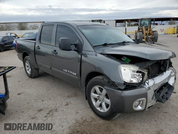 2011 Nissan Titan SV with VIN 1N6AA0ED9BN319929, listed as a Copart auction lot 45452305 with 173,358 mi miles and Salvage title. Bid and sale history available at DreamBid. Image 4.