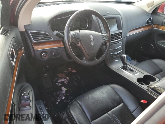 2016 Lincoln MKT EcoBoost with VIN 2LMHJ5AT9GBL01381, listed as a Copart auction lot 50622465 with Not Provided miles and Salvage Title. Bid and sale history available at DreamBid. Image 8.