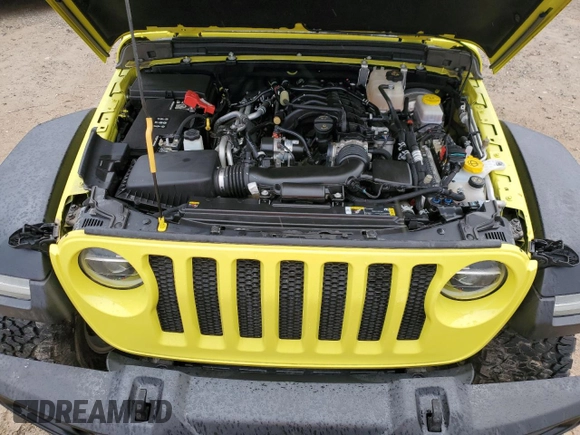 2022 Jeep Wrangler Unlimited Sport with VIN 1C4HJXDG9NW249658, listed as a Copart auction lot 41460745 with Not Provided miles and Non Repairable. Bid and sale history available at DreamBid. Image 12.