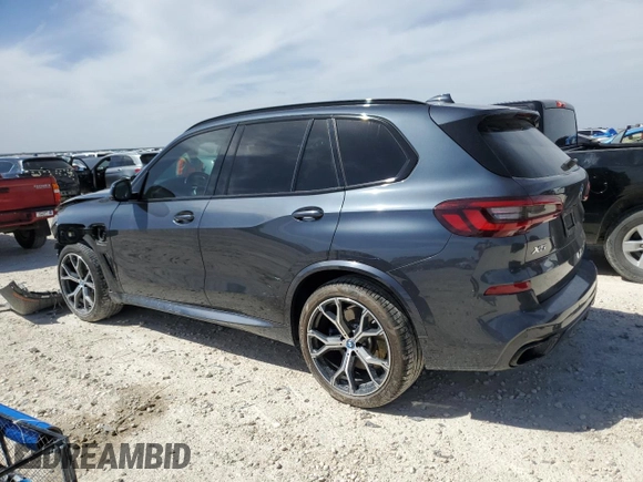 2022 BMW X5 xDrive45e with VIN 5UXTA6C0XN9M79182, listed as a Copart auction lot 48599195 with 31,219 mi miles and Salvage Title. Bid and sale history available at carsss.com. Image 2.