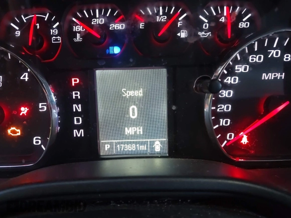 2016 Chevrolet Silverado 1500 Work Truck with VIN 1GCNCNEH6GZ262829, listed as a IAAI auction lot 41375026 with 173,681 mi miles. Bid and sale history available at carsss.com. Image 15.