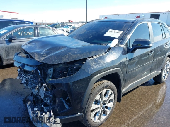 2023 Toyota RAV4 XLE Premium with VIN 2T3A1RFV1PW396812, listed as a IAAI auction lot 41753002 with 118,255 mi miles. Bid and sale history available at carsss.com. Image 17.