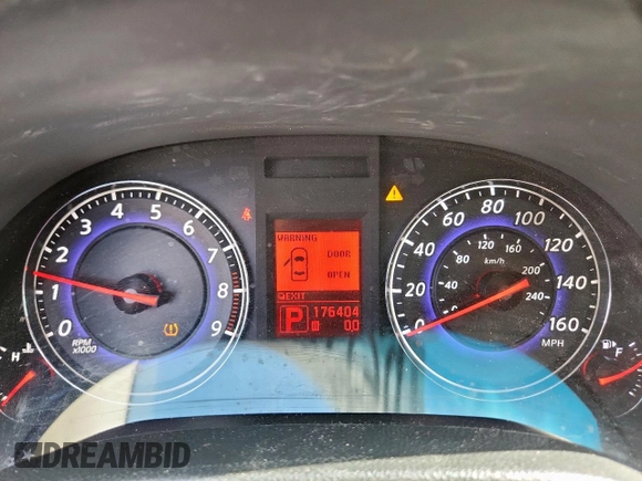 2008 Infiniti G35 Journey z VIN JNKBV61E08M211466, wystawiony jako Copart lot #62117765 z przebiegiem 176 404 mil mil oraz Szkoda całkowita • Salvage title. Historia ofert i sprzedaży dostępna na DreamBid. Obrazek 9.