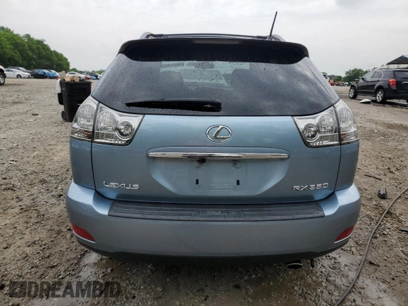 2008 Lexus RX 350 with VIN 2T2GK31U58C049073, listed as a Copart auction lot 54323865 with 196,026 mi miles and Salvage Title. Bid and sale history available at DreamBid. Image 6.