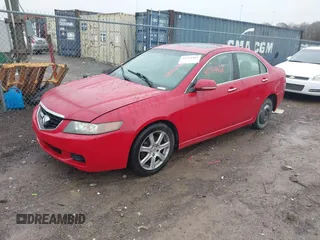2004 Acura TSX w/Navigation with VIN JH4CL96934C012208, listed as a IAAI auction lot 41554461 with 207,525 mi miles. Bid and sale history available at carsss.com. Image 2.