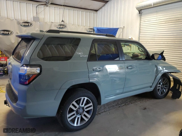 2023 Toyota 4Runner TRD Sport with VIN JTESU5JR1P6090771, listed as a Copart auction lot 64517684 with 19,939 mi miles and Salvage Title. Bid and sale history available at carsss.com. Image 3.