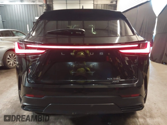 2025 Lexus NX with VIN 2T2GGCEZ5SC063294, listed as a IAAI auction lot 41625059 with 7,225 mi miles. Bid and sale history available at carsss.com. Image 16.