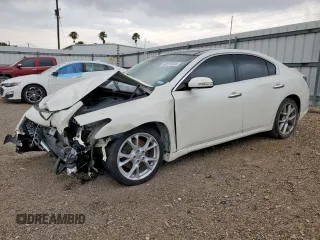 2013 Nissan Maxima S with VIN 1N4AA5AP0DC826982, listed as a Copart auction lot 60074685 with 114,979 mi miles and Salvage title. Bid and sale history available at DreamBid. Image 1.