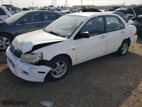 2003 Mitsubishi Lancer ES with VIN JA3AJ26E03U088978, listed as a Copart auction lot 71364024 with 148,854 mi miles and Salvage Title. Bid and sale history available at carsss.com. Image 1.