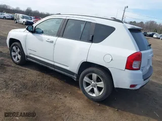 2012 Jeep Compass Latitude with VIN 1C4NJDEB5CD584509, listed as a IAAI auction lot 41672784 with 166,271 mi miles. Bid and sale history available at carsss.com. Image 3.