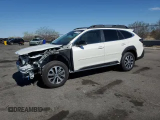 2025 Subaru Outback Premium z VIN 4S4BTAFC7S3150871, wystawiony jako Copart lot #52911465 z przebiegiem 412 mil mil oraz Szkoda całkowita • Salvage title. Historia ofert i sprzedaży dostępna na DreamBid. Obrazek 1.