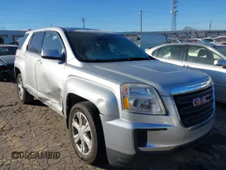 2017 GMC Terrain SLE with VIN 2GKALMEK6H6100530, listed as a IAAI auction lot 41416409 with 156,832 mi miles. Bid and sale history available at carsss.com. Image 1.