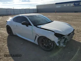 2022 Toyota GR86 with VIN JF1ZNBB11N9755502, listed as a Copart auction lot 84545344 with 25,502 mi miles and Salvage Title. Bid and sale history available at carsss.com. Image 4.