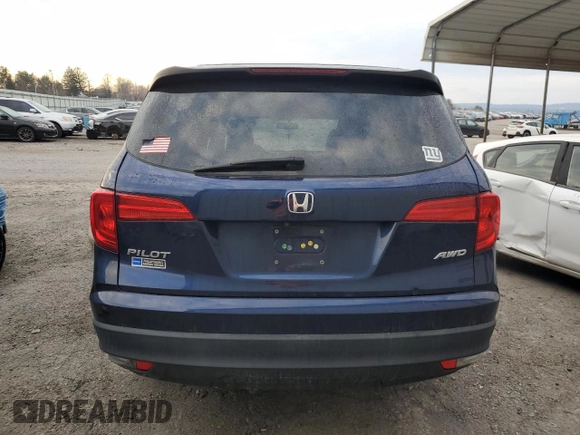 2016 Honda Pilot LX with VIN 5FNYF6H14GB096759, listed as a Copart auction lot 88340035 with 126,275 mi miles and Clean Title. Bid and sale history available at carsss.com. Image 6.