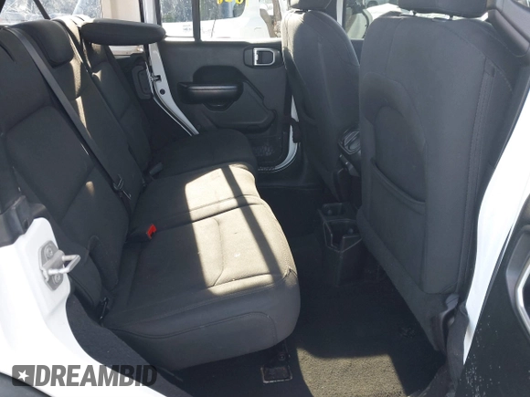 2019 Jeep Wrangler Unlimited Sport S with VIN 1C4HJXDG1KW577779, listed as a IAAI auction lot 41289068 with 126,011 mi miles and . Bid and sale history available at DreamBid. Image 8.