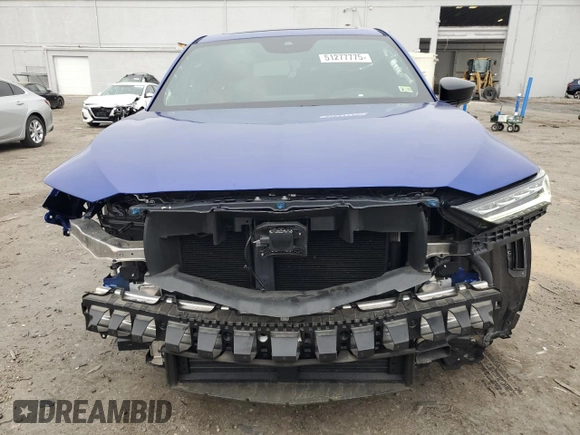 2022 Acura MDX w/A-Spec Package with VIN 5J8YE1H0XNL035540, listed as a Copart auction lot 51277775 with 33,724 mi miles and Salvage Title. Bid and sale history available at carsss.com. Image 5.