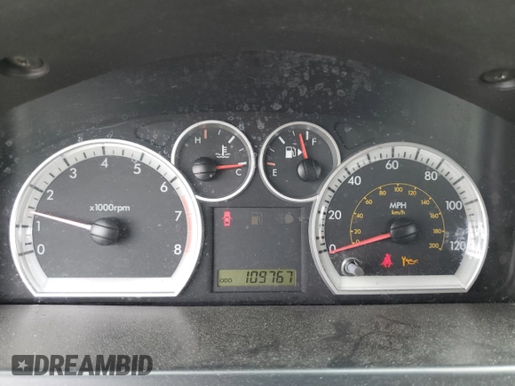 2009 Chevrolet Aveo 1LT z VIN KL1TD66E19B613471, wystawiony jako Copart lot #58977805 z przebiegiem 109 767 mil mil oraz Szkoda całkowita • Salvage title. Historia ofert i sprzedaży dostępna na DreamBid. Obrazek 9.