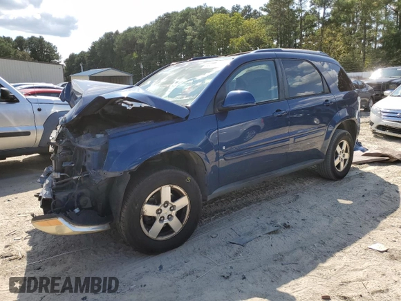 2009 Chevrolet Equinox LT w/1LT with VIN 2CNDL33FX96251974, listed as a Copart auction lot 68209834 with 0 mi miles and Salvage Title. Bid and sale history available at carsss.com. Image 1.